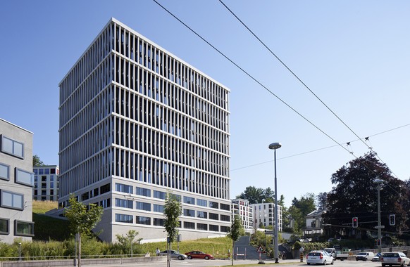 Aussenaufnahme des Bundesverwaltungsgerichtes in St. Gallen, aufgenommen am 5. Juli 2012. (KEYSTONE/Gaetan Bally)