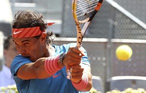 Powertennis von Rafael Nadal.