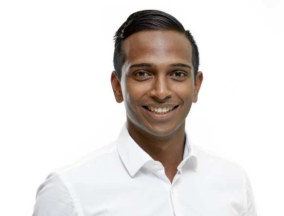 FDP-Gemeinderat&nbsp;Nirosh Manoranjithan.&nbsp;