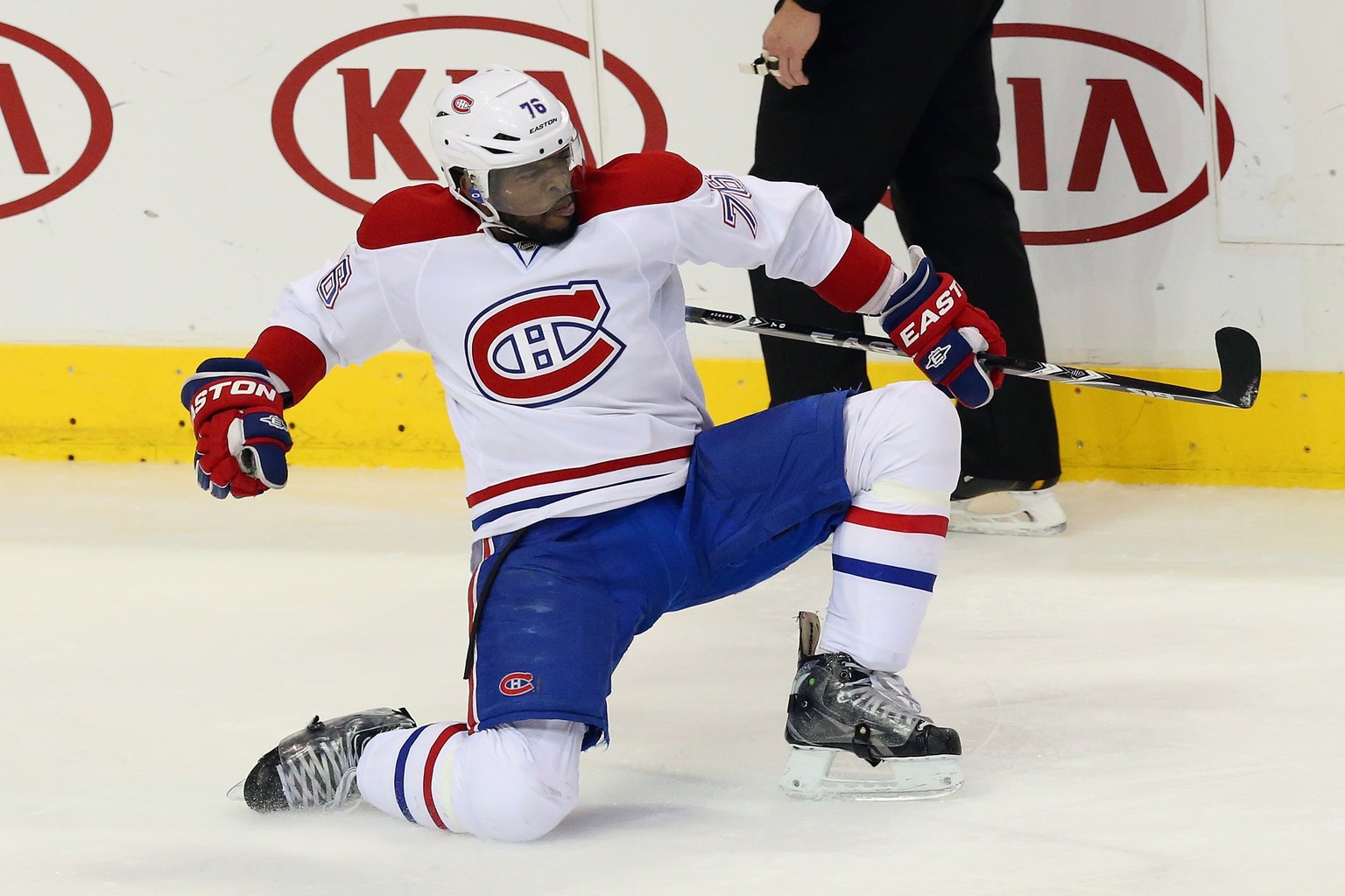 P.K. Subban macht beim Jubel stehts eine gute Figur. &nbsp;