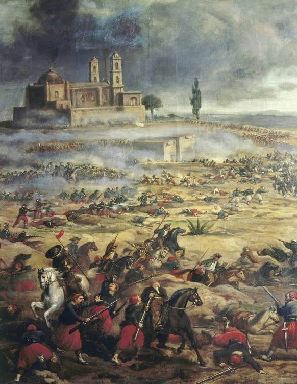 https://de.wikipedia.org/wiki/Cinco_de_Mayo 
https://en.wikipedia.org/wiki/Battle_of_Puebla
cinco de mayo schlach um puebla 5. mai 1862