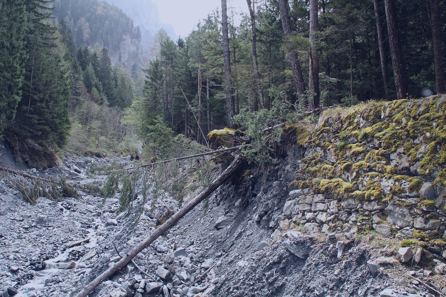 Scaläratobel, Chur, Schweiz, Graubünden