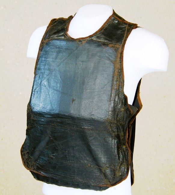 Baby Face Nelson Body Armor 
https://www.fbi.gov/history/artifacts/baby-face-nelson-body-armor