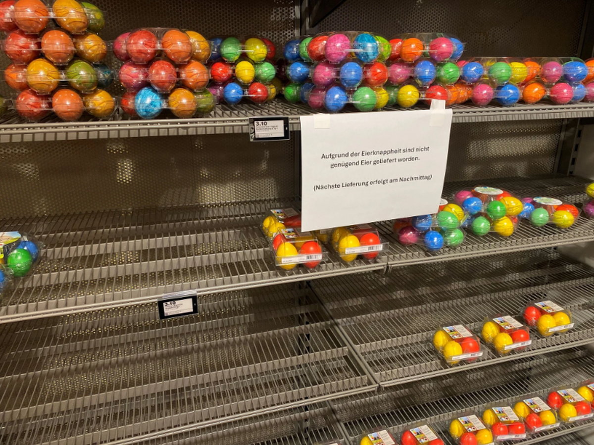 Wo sind die Eier geblieben?