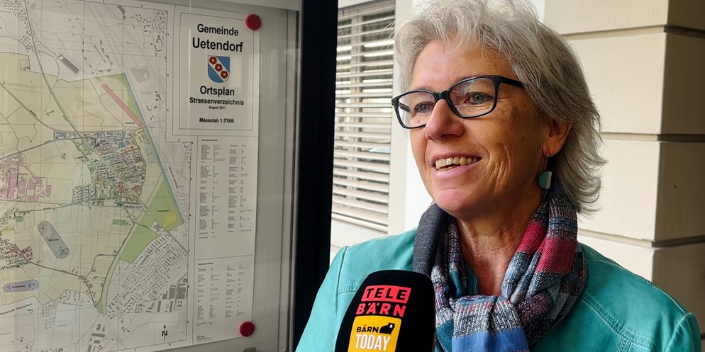 Anna-Katharina Zenger, Vizegemeindepräsidentin von Uetendorf, übernimmt vorübergehend von Albert Rösti.
