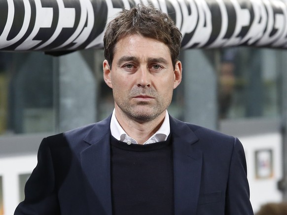 epa05798145 Anderlecht&#039;s head coach Rene Weiler during the UEFA Europa League Round of 16 first leg soccer match between RSC Anderlecht and FC Zenith St. Petersburg at Constant Vanden Stock stadi ...