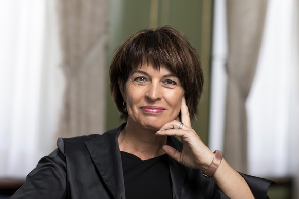 ARCHIVBILD ZUR VERPFLICHTUNG VON ALT-BUNDESRAETIN DORIS LEUTHARD FUER DEN VERWALTUNGSRAT VON STADLER RAIL, AM DONNERSTAG, 21. NOVEMBER 2019 - Portrait of Federal Councillor Doris Leuthard, head of the ...