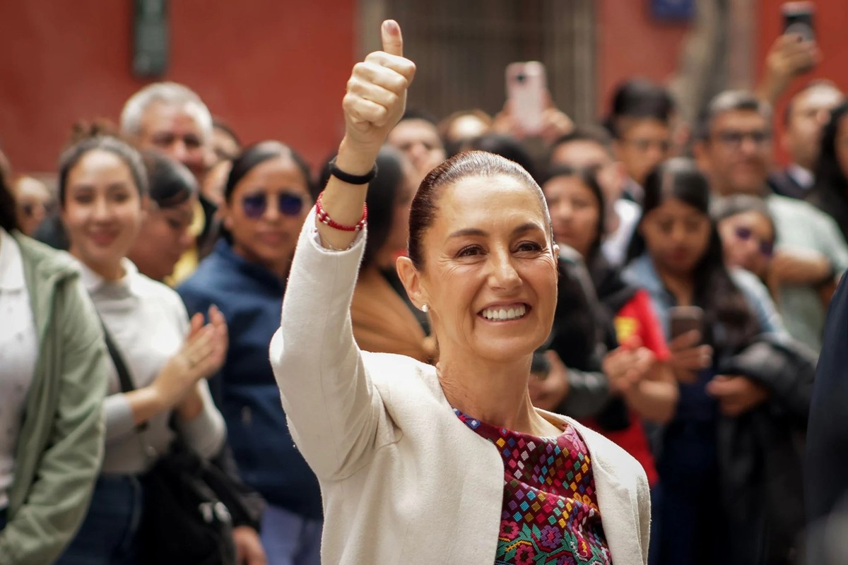 Trump ne tarit pas d'éloges à son sujet: la présidente mexicaine Claudia Sheinbaum.