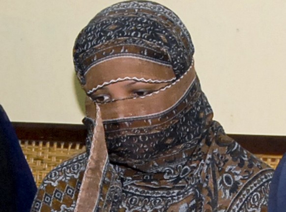 Asia Bibi im Jahr 2010 – Bibi war die erste Frau in Pakistan, die aufgrund des Blasphemiegesetzes zum Tode verurteilt wurde.