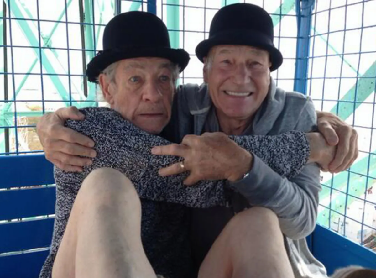 Beste Bros: Sir Patrick Stewart und Ian McKellen