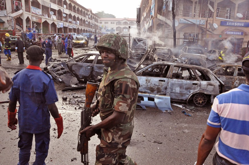 Nicht zum ersten Mal setzt die Terrormiliz Boko Haram minderjährige Selbstmordattentäterinnen ein (Symbolbild aus Nigerias Hauptstadt Abuja).&nbsp;