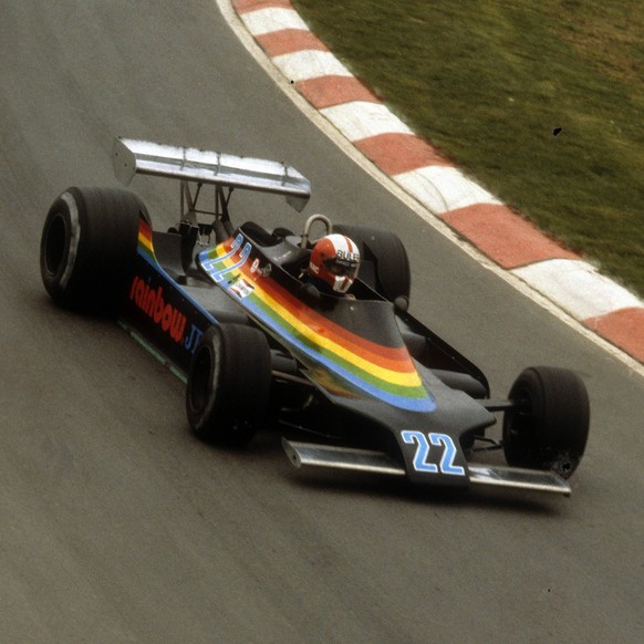 Bildnummer: 05810881 Datum: 30.09.1979 Copyright: imago/Crash Media Group
Marc Surer (Schweiz / Ensign Ford) in seinem Boliden - PUBLICATIONxNOTxINxUK; Vdia, hoch, Freisteller Großer Preis von Kanada  ...