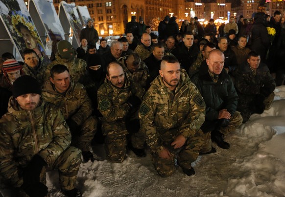 Die Soldaten der prorussischen Donbass-Milizen kämpfen in der Ostukraine gegen die Armee.