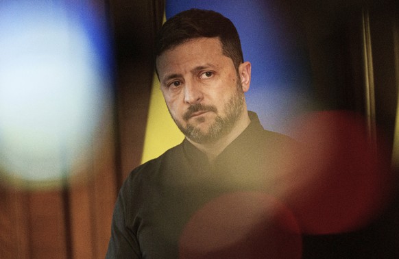Ukrainian President Volodymyr Zelenskyy speaks to journalists during a news conference in Kyiv, Ukraine, Tuesday, May 13, 2025. (AP Photo/Evgeniy Maloletka)
Russia Istanbul Talks Explainer