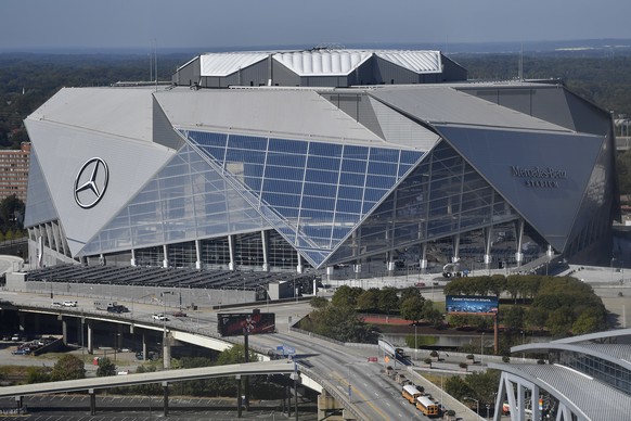 Atlanta, USA – Mercedes-Benz Stadium (71'000 Zuschauer): Heimstätte der Atlanta Falcons (NFL) und Atlanta United (MLS).