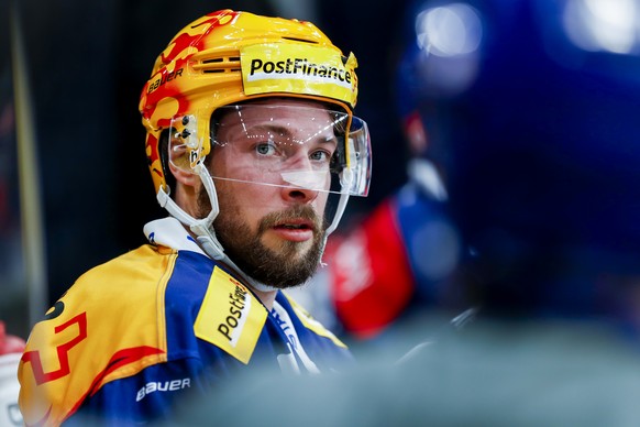 Postfinance Topskorer ZSC Robert Nilsson waehrend dem Eishockey-Meisterschaftsspiel der National League zwischen den ZSC Lions und dem HC Ambri Piotta am Montag, den 9. Oktober 2017 im Hallenstadion i ...