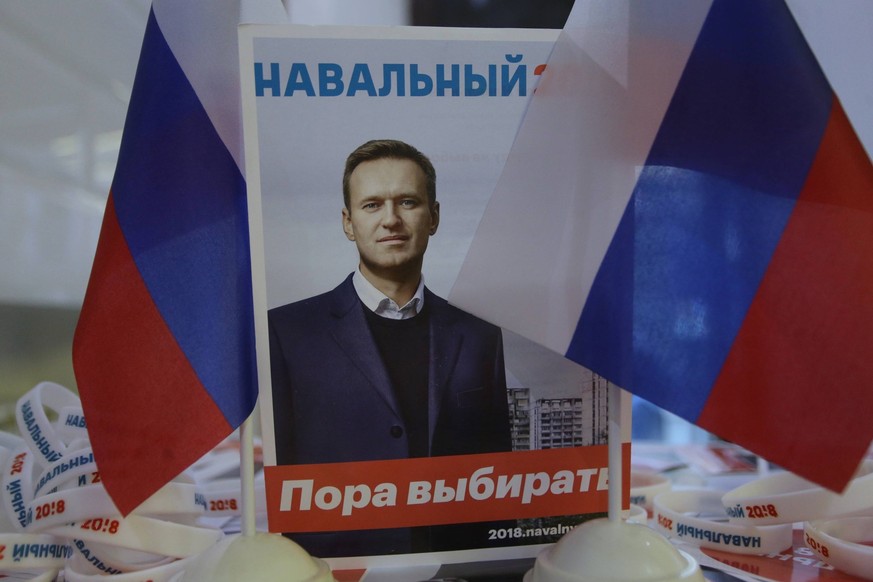 February 4, 2017. - Russia, Saint Petersburg. - Agitational gifts at the Aleksey Navalny s election headquarters in St. Petersburg. PhotoagencyxInterpress PUBLICATIONxINxGERxSUIxAUTxHUNxONLY
Februa ...