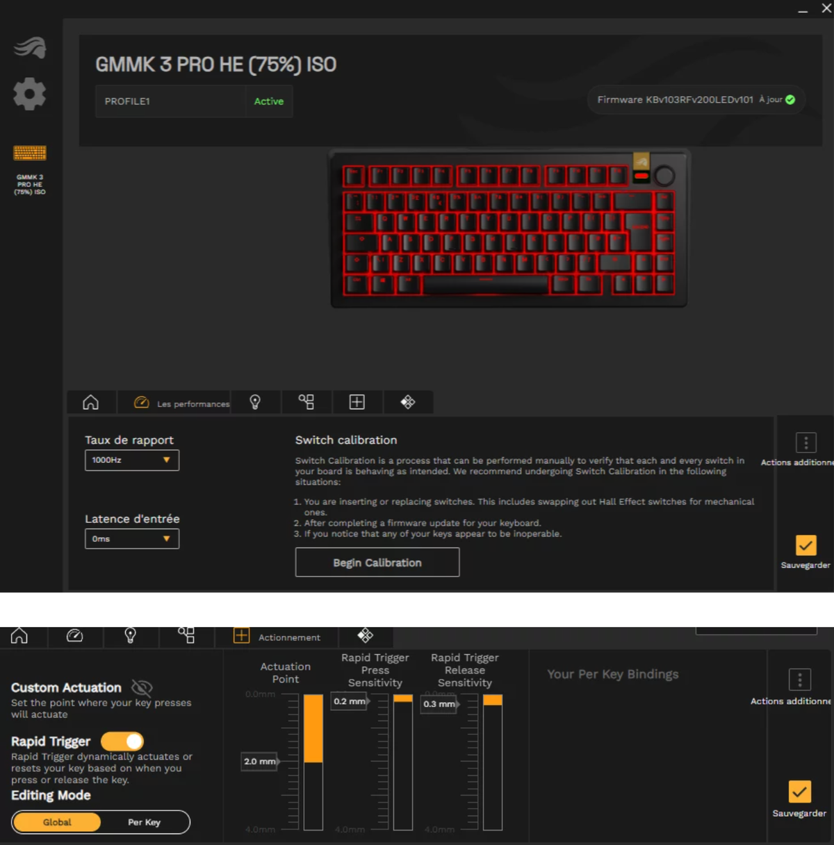 Glorious GMMK Pro HE :
