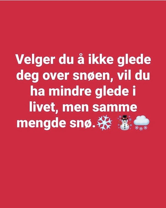 Die fiese Kälte – zusammengefasst in 23 (lustigen) Bildern und Memes \nVon meinen norwegischen Kollegen. Ok, die haben wenigstens mit der Kälte auch Schnee...
"Wählst Du dich nicht über den Schne ...
