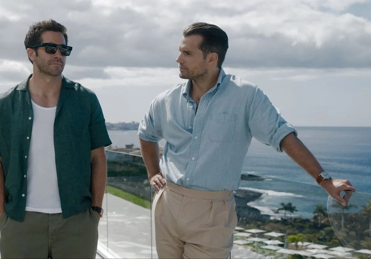 Henry Cavill et sa Master Control Chronograph Calendar, au début de In The Grey (2026).