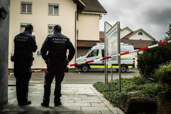 Der Tatort in Fislisbach AG.