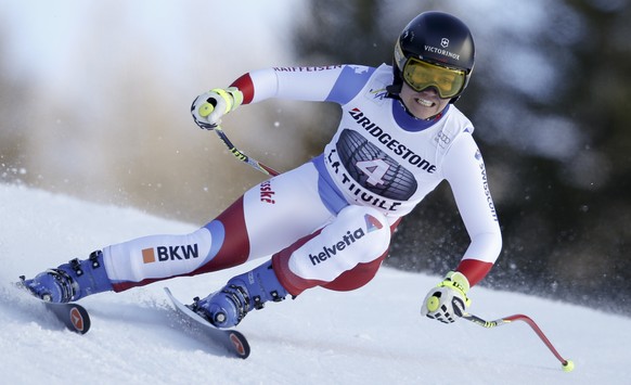 Fabienne Suter zeigt endlich wieder einmal eine tolle Leistung im Super-G.