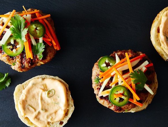 https://food52.com/recipes/29190-banh-burgers?utm_source=cj&amp;affil=cj&amp;utm_medium=affiliate&amp;utm_campaign=Food52+Outdoor+Goods+Page banh mi burger schweinefleisch vietnam