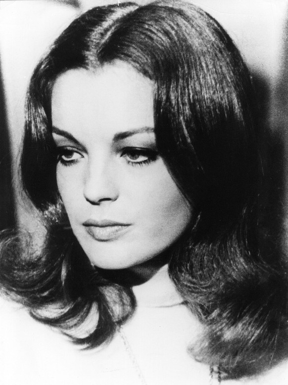 Undatiertes Bild von Romy Schneider. Die Schauspielerin, die 1982 gestorben ist, waere am 23. September 44 Jahre alt geworden. (KEYSTONE/AP Photo/Str) === ===