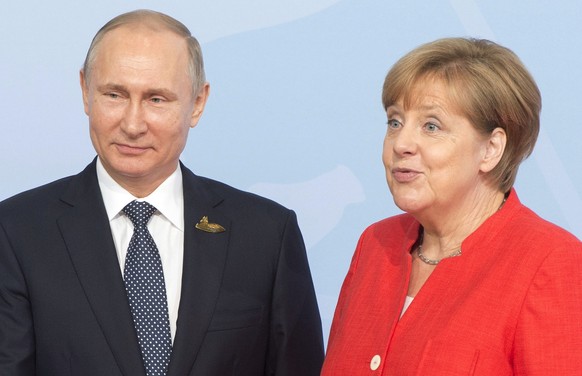 Putin und Merkel haben gar keine Freude am Vorgehen Donald Trumps.