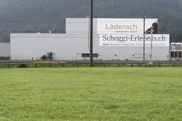 The factory building of Laederach, pictured on October 2, 2013, at the chocolate factory of chocolate producer Laederach in Bilten, canton of Glarus, Switzerland. (KEYSTONE/Christian Beutler)

Das Fab ...
