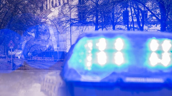 The German police struck.