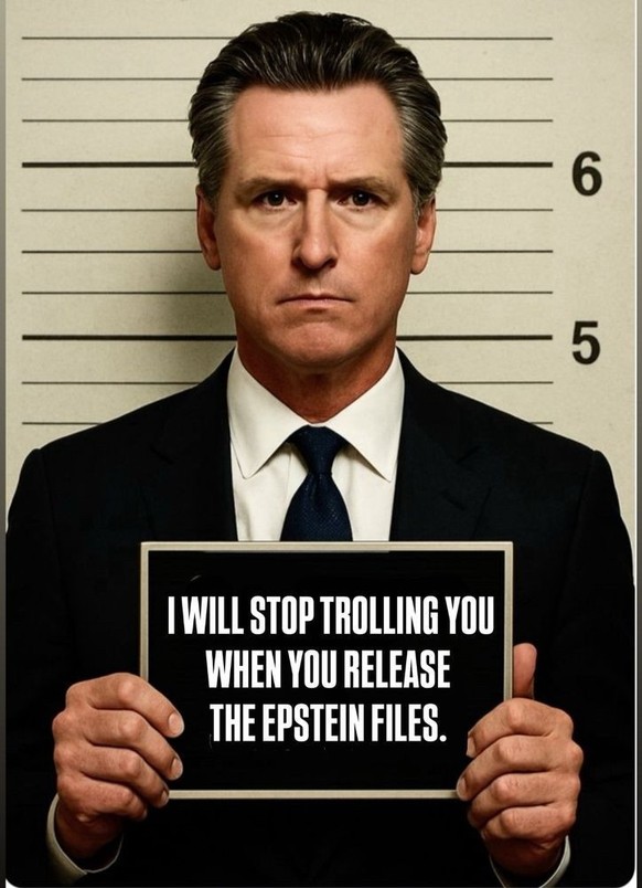 Gavin Newsom trollt Trump