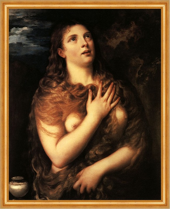 Maria Magdalena, wie sie sich Tizian vorstellte.