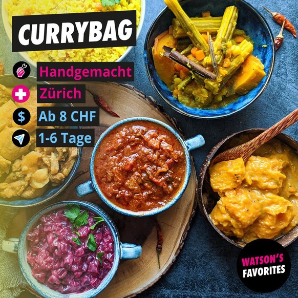 Die Curries von Currybag