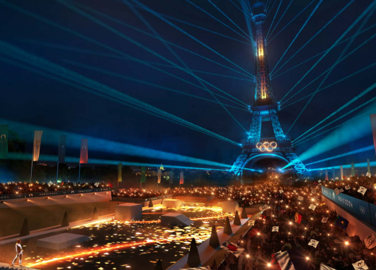 Pour la première fois, les JO d'été 2024 auront lieu hors-stade.
