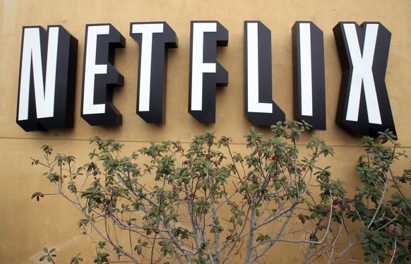 FILE - In this April 22, 2011 photo, the logo of Netflix is displayed at the headquarters in Los Gatos, Calif. Netflix has enjoyed top billing before: it was the biggest gainer in the S&amp;P 500 in 2 ...