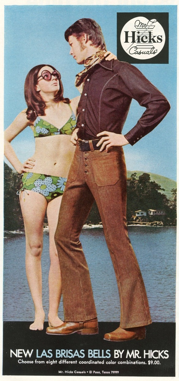 The Look of Love - so viel Liebe in den Werbungen der 1970er
https://www.reddit.com/r/vintageads/comments/1900nf2/mr_hicks_casuals_menswear_ad_1971/