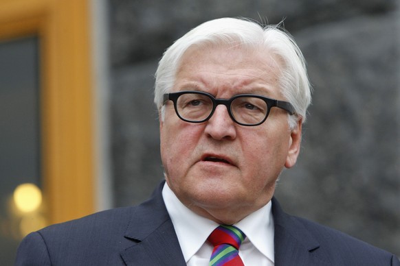 Frank-Walter Steinmeier war damals&nbsp;Kanzleramtschef.