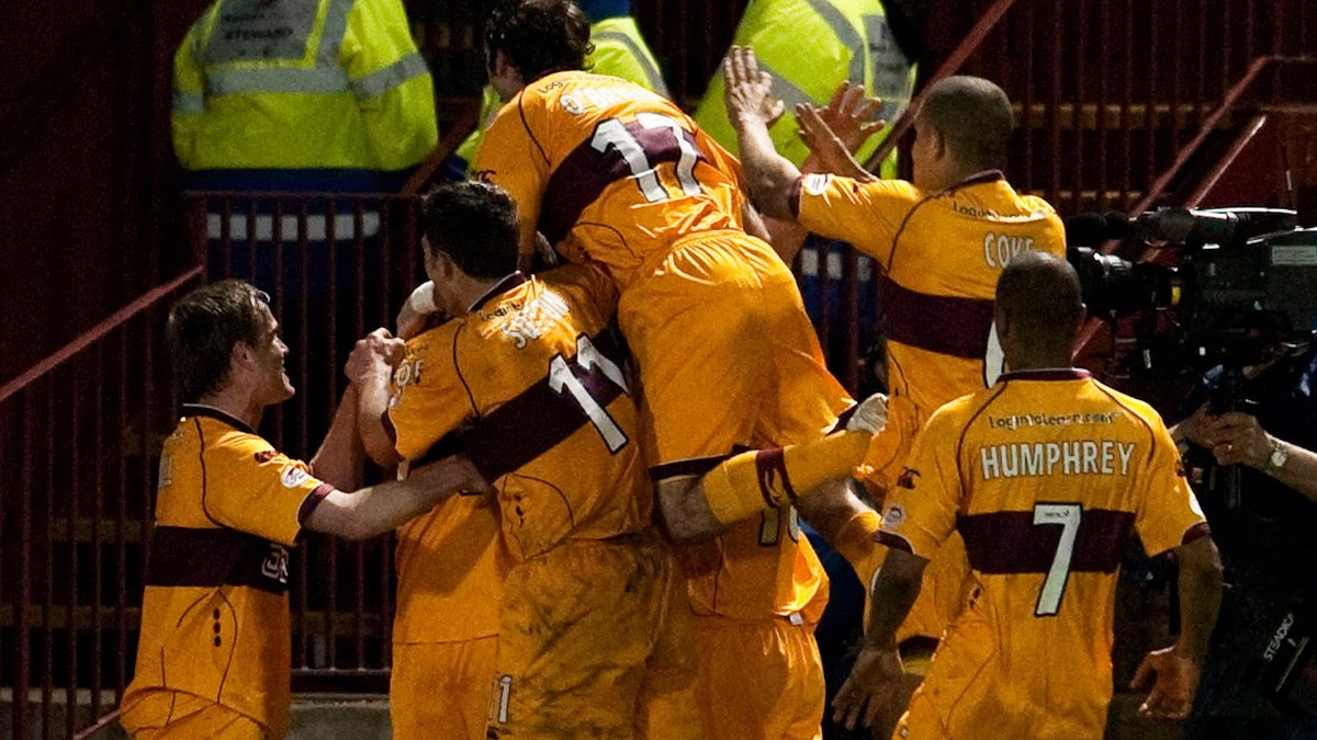 In der 93. Minute holt Motherwell doch noch ein Unentschieden.