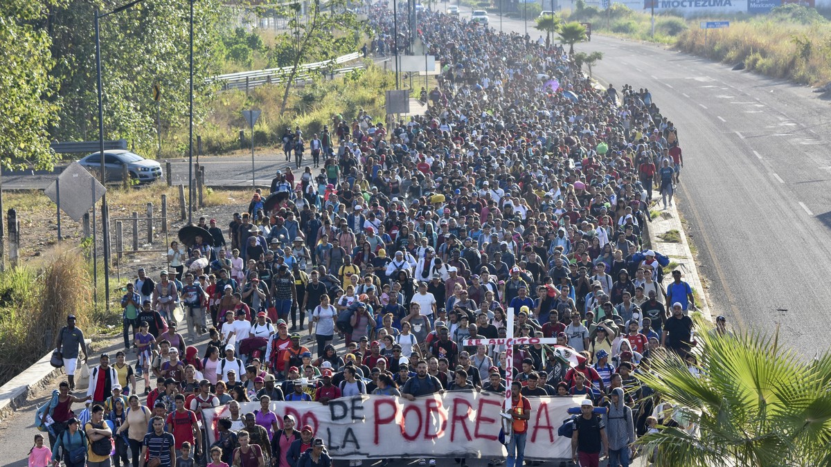 Thousands of migrants start a caravan through Mexico towards the US.  Hundreds of dogs die in battle between Italian truffle hunters