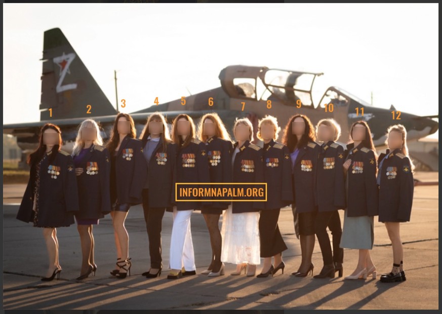 The internet address accompanying the photo refers to the research collective InformNapalm, which has been researching Russia's hybrid warfare since 2014 (see below).