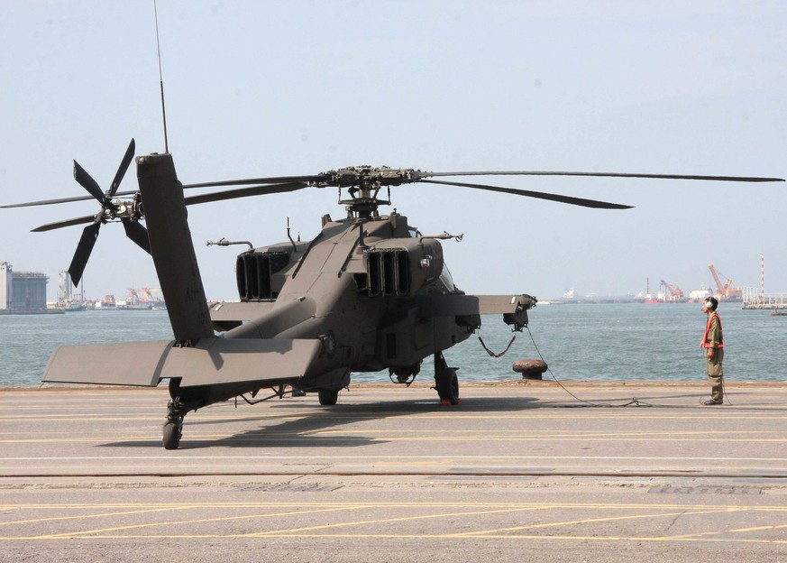 Ein Apache-Helikopter der USA: Präzise, aber ein leichtes Ziel.