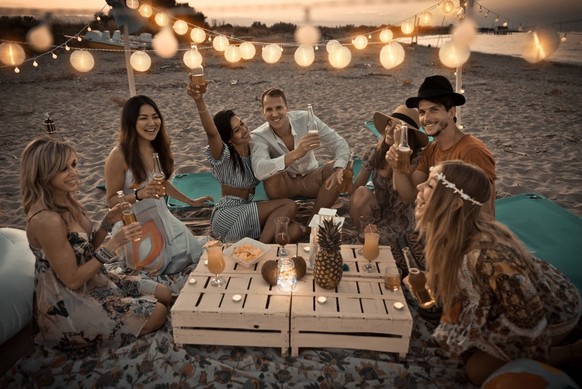 How you imagine your day at the beach and what it’s (probably) really like