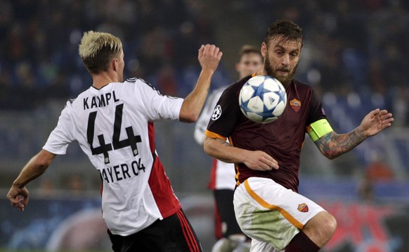 Leverkusen oder Roma? Nur einer der beiden kann sich noch für die K.o.-Phase qualifizieren.