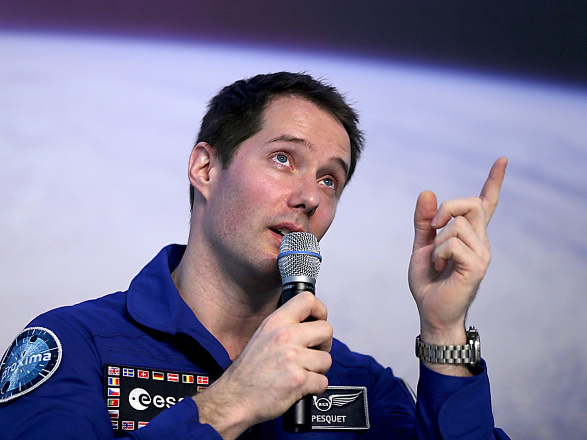 L'astronaute français Thomas Pesquet.
