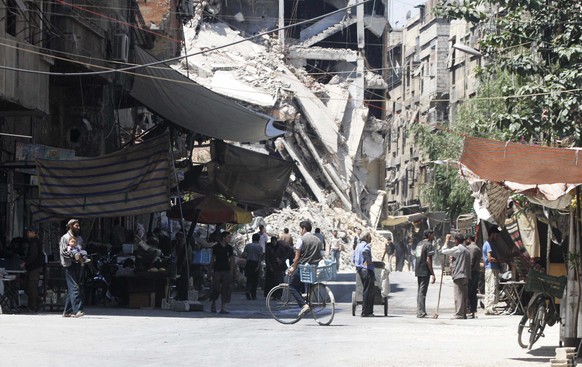 Ein normaler Alltag ist im bombengeplagten Syrien kaum möglich.