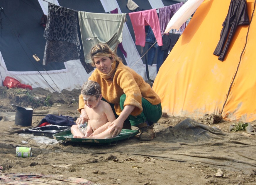 «This is not for humans» – eine Nacht im Flüchtlingscamp an der mazedonischen Grenze