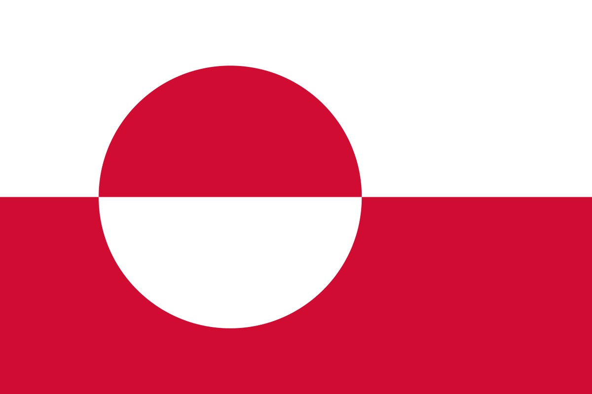Grönland Fahne