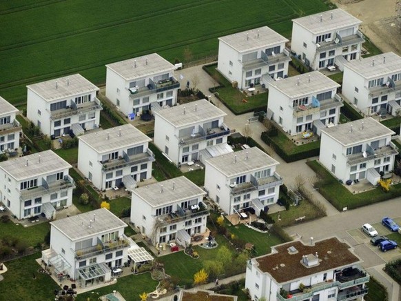 Wohnen im Einfamilienhaus ist in der Schweiz ein seltenes Privileg: 22,6 Prozent der Schweizer Wohnbev