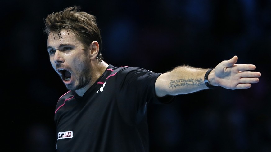 Wawrinka hatte grosse Mühe, ins Spiel zu finden.